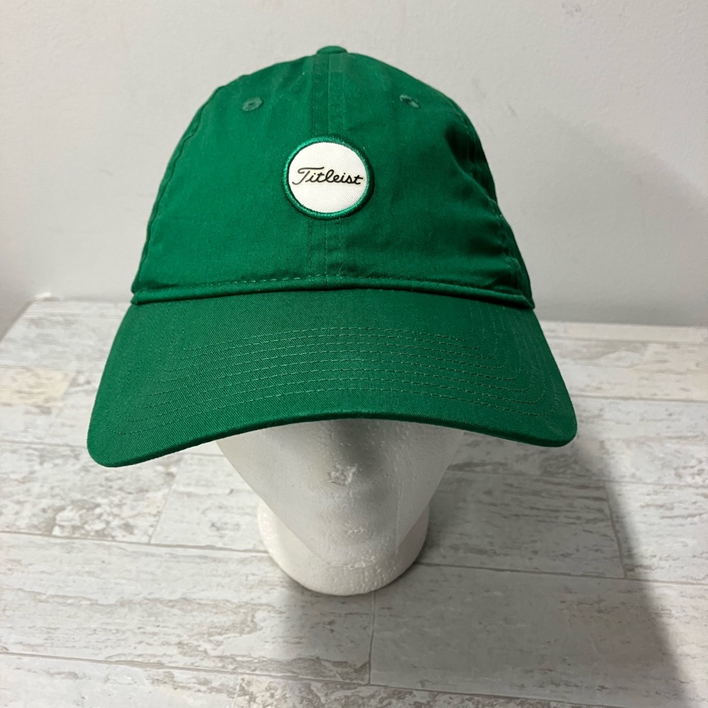 Titleist Men's Hat Green Adjustable Cap  Impastato Golf Academy
